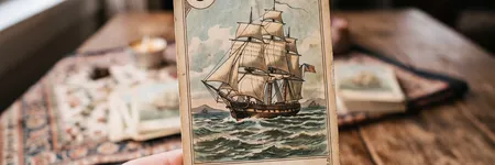 El Barco en el Tarot Lenormand: significado