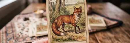 El Zorro en el Tarot Lenormand: significado