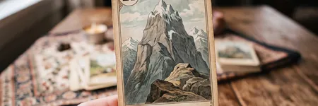 La Montaña en el Tarot Lenormand: significado