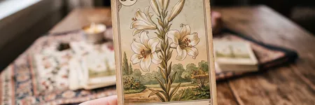 Los Lirios en el Tarot Lenormand: significado
