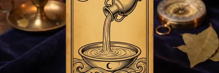 El Agua, lámina 5 del Oráculo de la Tríada: significado