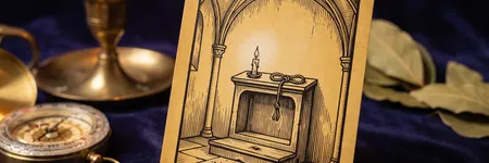 La Penitencia, lámina 13 del Oráculo de la Tríada