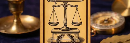 La Equidad, lámina 41 del Oráculo de la Tríada: sentido