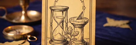 El Tiempo, lámina 45 del Oráculo de la Tríada: significado