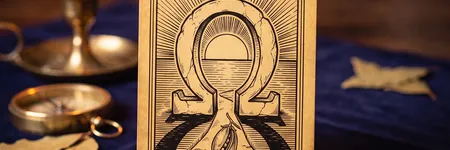 El Omega, lámina 57 del Oráculo de la Tríada: significado