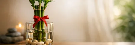 Bambú de la suerte: significado y amuleto del Feng Shui
