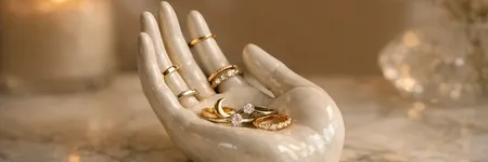 Significado de los anillos según el dedo