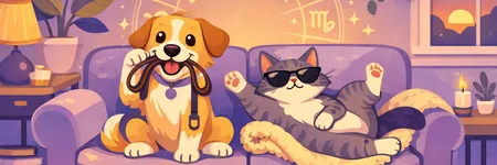 Tu perro/gato se te parece: lo que hace por culpa de TU signo 🐶🐱